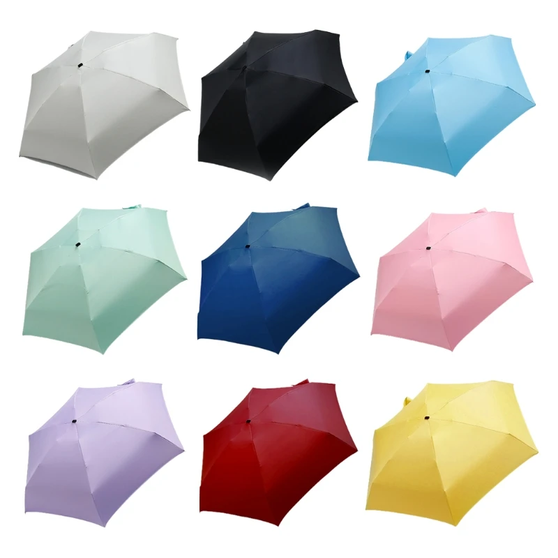 Creative Mini Compact Pocket Flat Umbrella with 6 Ribs Travel Lightweight Rain Sun UV Protection Manual Folding Parasol
Creative Mini Compact Pocket Flat Umbrella with 6 Ribs Travel Lightweight Rain Sun UV Protection Manual Folding Parasol