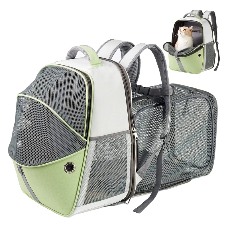 Cat Carrier Bag Portable Foladable Outdoor Travel Pet Carriers Cats Small Dogs Expandable Breathable Backpack Collapsible
Cat Carrier Bag Portable Foladable Outdoor Travel Pet Carriers Cats Small Dogs Expandable Breathable Backpack Collapsible