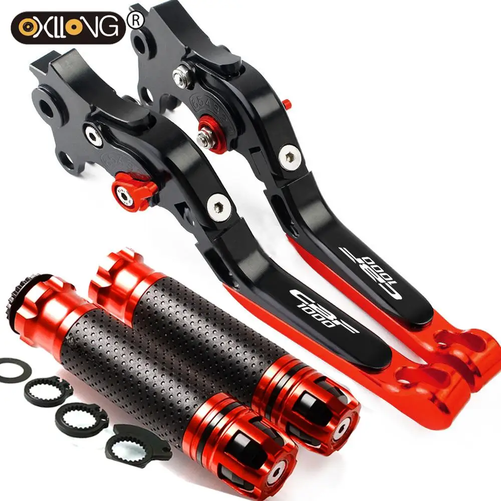 Motorcycle Accessories CNC Adjustable Brake Clutch Levers Handbar End Grips FOR HONDA CBF1000/A 2010 2011 2012 2013 CBF 1000
Motorcycle Accessories CNC Adjustable Brake Clutch Levers Handbar End Grips FOR HONDA CBF1000/A 2010 2011 2012 2013 CBF 1000
