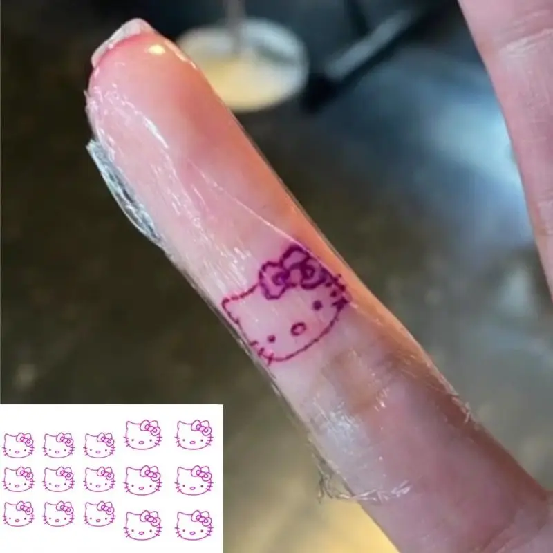 sanrio Finger Tattoo Stickers Anime Figure Hello Kitty Girls Ins Finger Patch Cartoon Waterproof durable Sticker kid Toys Y2K
sanrio Finger Tattoo Stickers Anime Figure Hello Kitty Girls Ins Finger Patch Cartoon Waterproof durable Sticker kid Toys Y2K