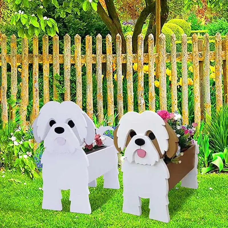 Creative Animal Shaped Cartoon Pot Cute Dog Potted Plant For Garden Flower Cactus Decorate Small Desk Ornament Office Home Decor
Creative Animal Shaped Cartoon Pot Cute Dog Potted Plant For Garden Flower Cactus Decorate Small Desk Ornament Office Home Decor