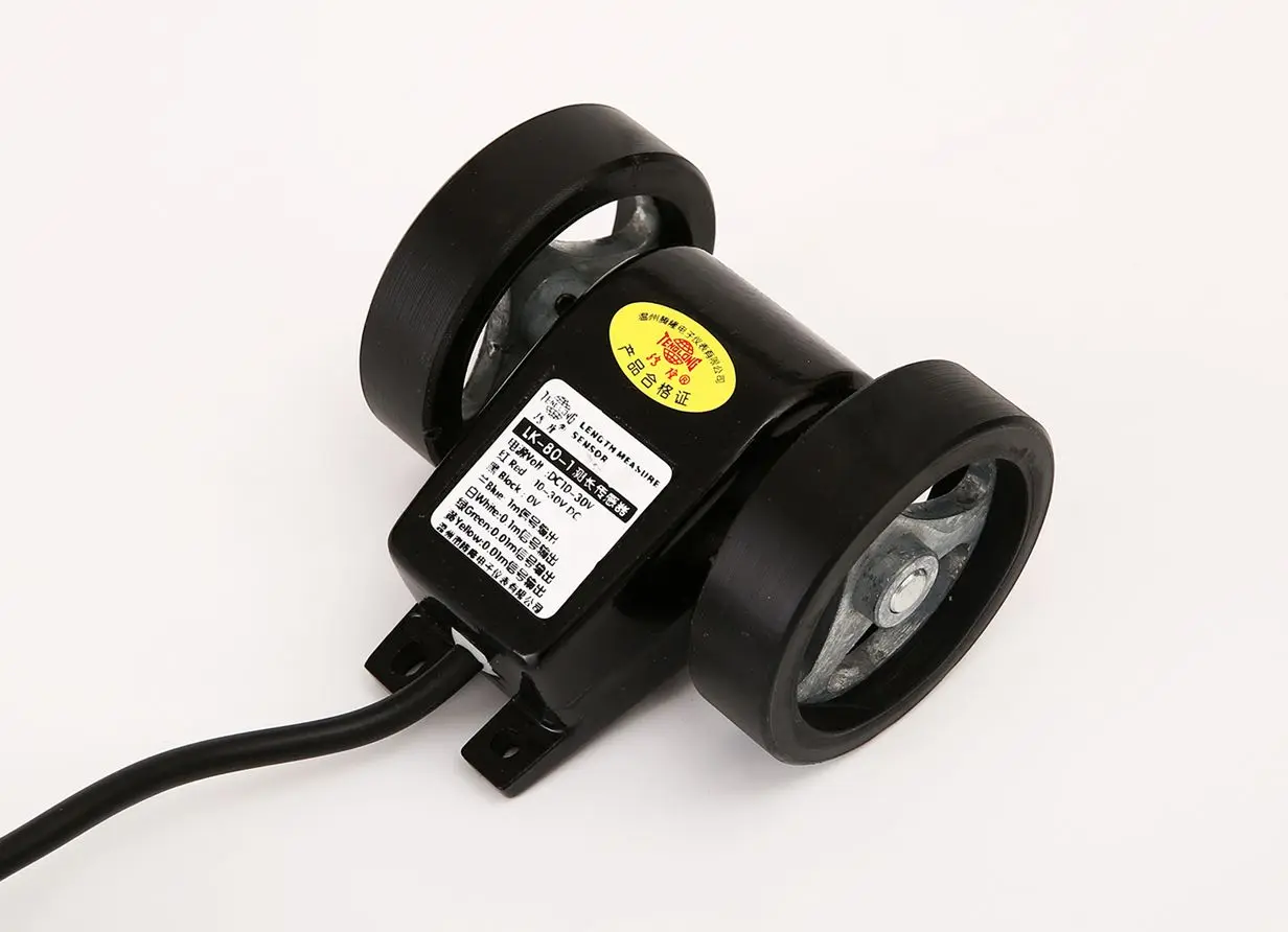 

Meter Counter Wheel Type Length Measuring Sensor LK-80-1 Can Count the Length Forward and Backward with High Precision
