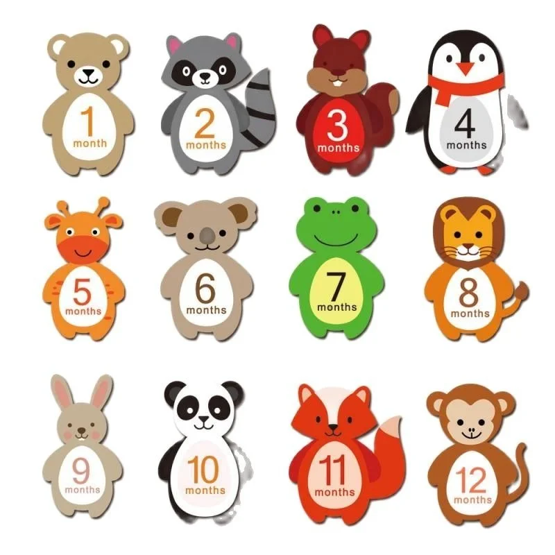 12 Pcs Baby Photography Props Number Card Sticker Newborn Monthly Memorial Accessories Kids Milestone Commemorative
12 Pcs Baby Photography Props Number Card Sticker Newborn Monthly Memorial Accessories Kids Milestone Commemorative