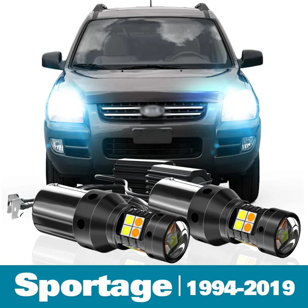 2pcs LED Dual Mode Turn Signal+Daytime Running Light DRL For Kia Sportage 1 2 3 4 Accessories 1994-2019 2012 2013 2014 2015 2016
2pcs LED Dual Mode Turn Signal+Daytime Running Light DRL For Kia Sportage 1 2 3 4 Accessories 1994-2019 2012 2013 2014 2015 2016