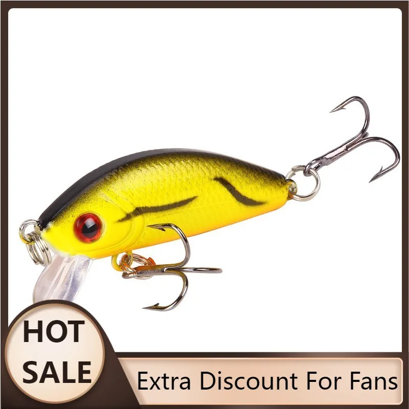 New 1PCS Fishing Lure Quality Minnow Lure 3D Eyes Plastic Hard Bait Pesca Artificial Jig Wobblers Crankbait Fishing Bait
New 1PCS Fishing Lure Quality Minnow Lure 3D Eyes Plastic Hard Bait Pesca Artificial Jig Wobblers Crankbait Fishing Bait