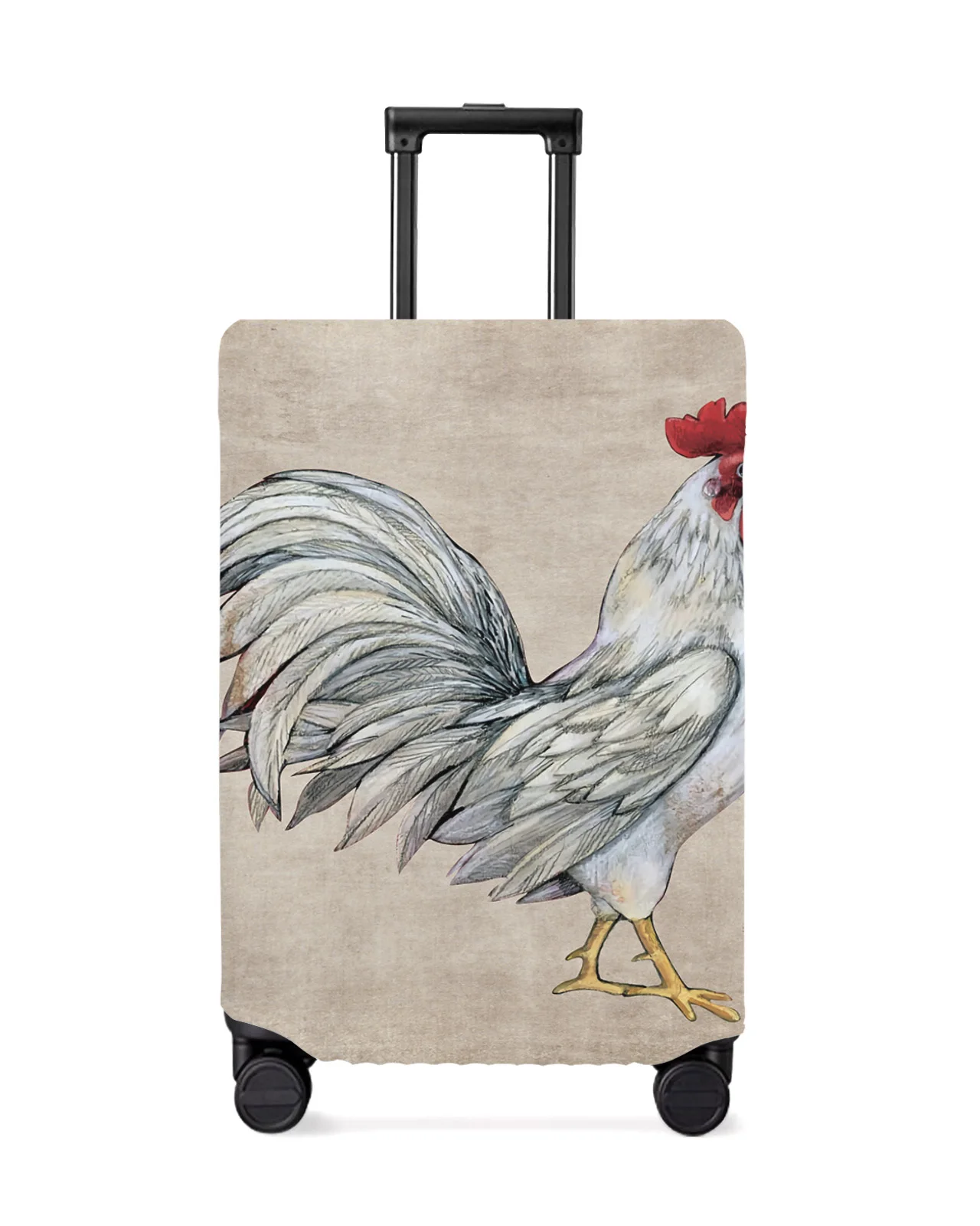 

Farm Animal Rooster Travel Luggage Cover Elastic Baggage Cover For 18-32 Inch Suitcase Case Dust Cover Travel Accessories
