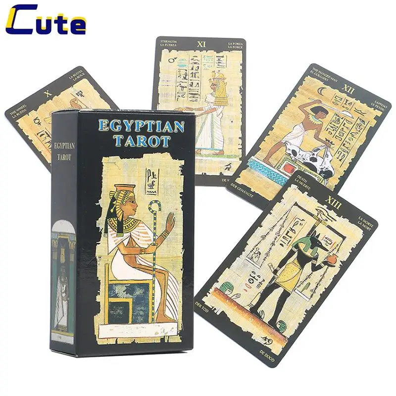78pcs Egyptian Tarot of Wirth Tarot Cards Oracle Cards for Divination Fate Tarot Card Oracle Card 
78pcs Egyptian Tarot of Wirth Tarot Cards Oracle Cards for Divination Fate Tarot Card Oracle Card