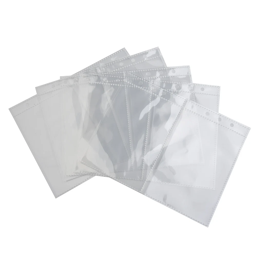10pcs A5 Binder Sleeves 1P 2P 4P PVC Portable Photo Album Binder Refill Inner Cards Photocard Jelly Color Name Card
10pcs A5 Binder Sleeves 1P 2P 4P PVC Portable Photo Album Binder Refill Inner Cards Photocard Jelly Color Name Card