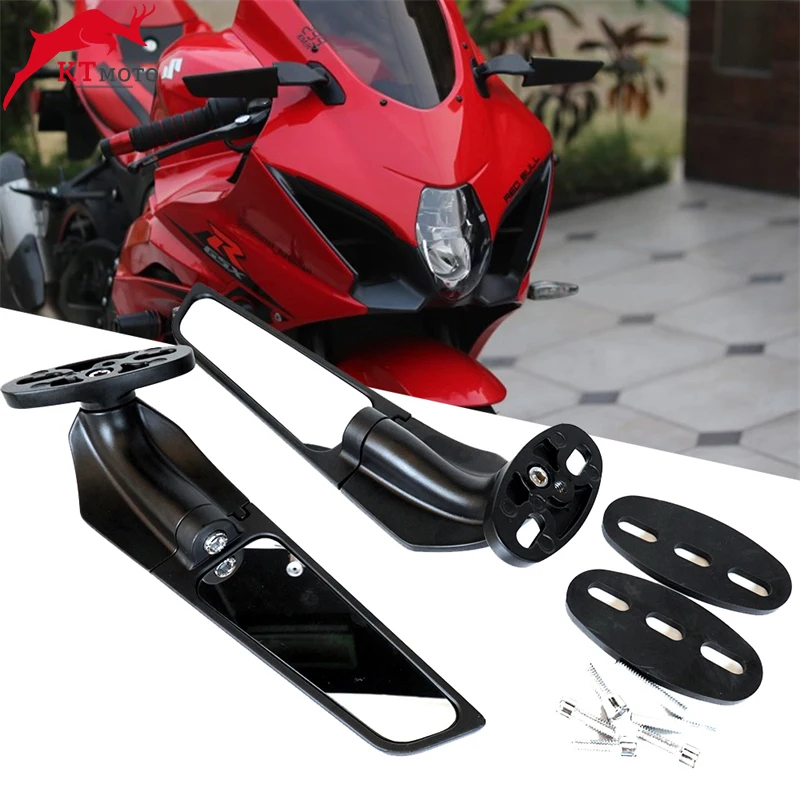 For Suzuki GSX-S 1000GT GSXR 600 750 1000 GSX-R Motorcycle Mirrors Modified Wind Wing Adjustable Rotating Rearview Mirror
For Suzuki GSX-S 1000GT GSXR 600 750 1000 GSX-R Motorcycle Mirrors Modified Wind Wing Adjustable Rotating Rearview Mirror