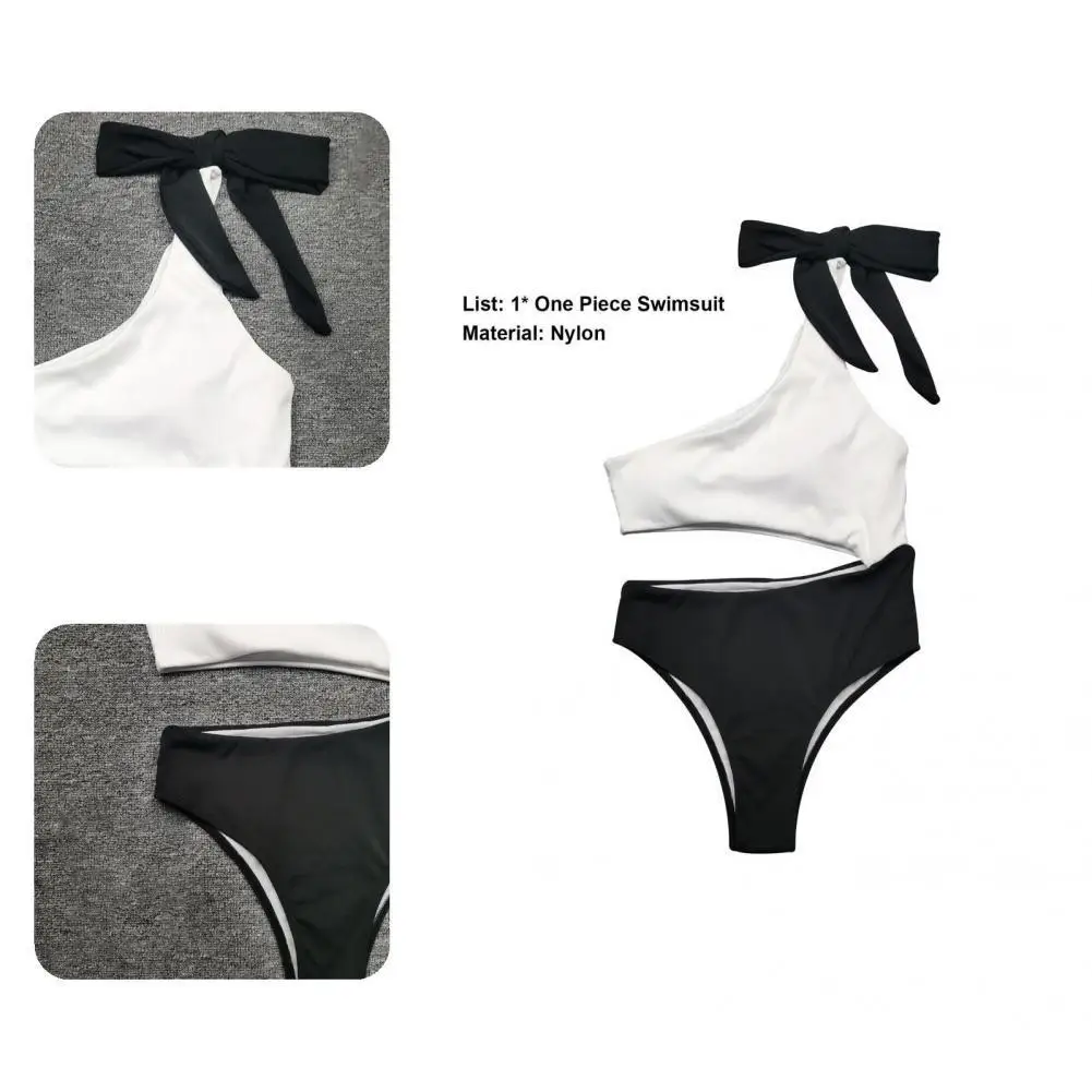 Очаровательный белый и черный купальный костюм, не скатывающийся, монокини, пляжная одежда, купальный костюм без проводов для спа
Очаровательный белый и черный купальный костюм, не скатывающийся, монокини, пляжная одежда, купальный костюм без проводов для спа