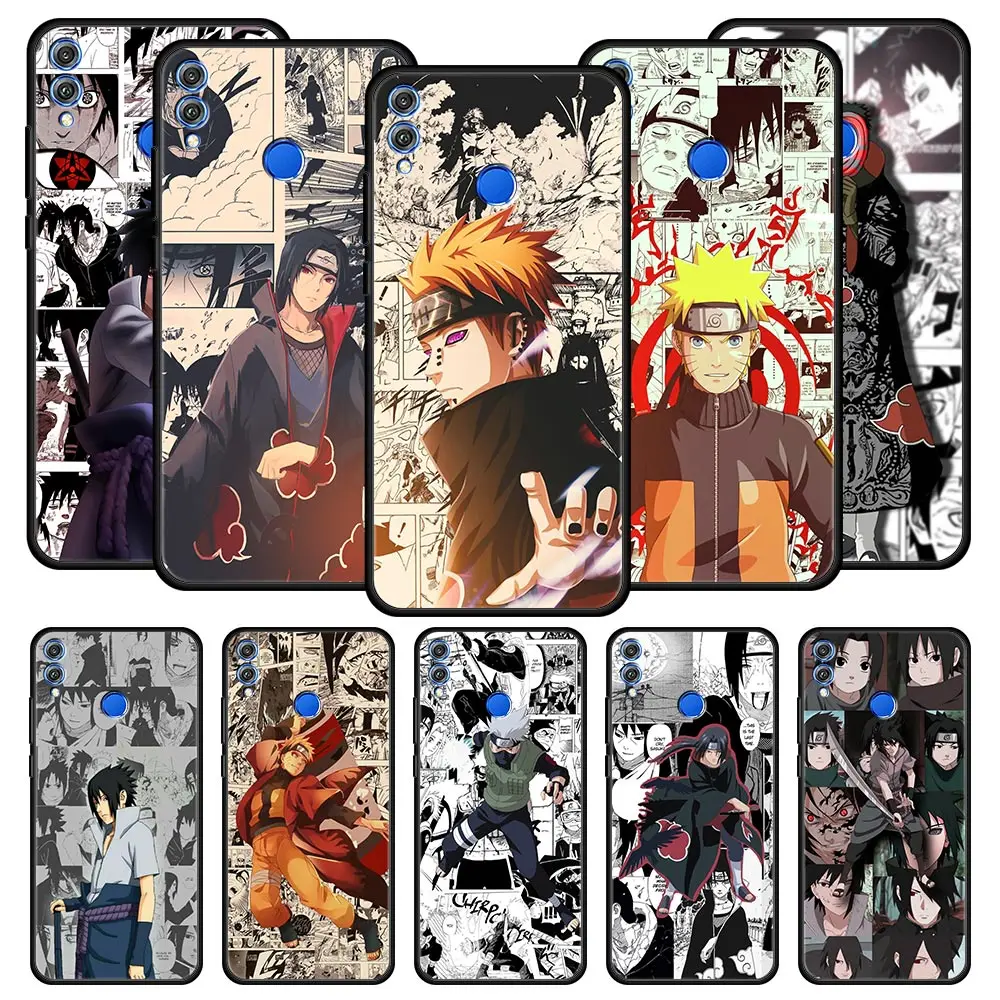 Чехол для телефона Naruto Kakashi Sasuke Akatsuki Honor 50 20 Pro 10 9 Lite 20s 10i 20i 9X 8S 8X 8A 7A 7X Huawei Y6 Y7 Y9 2019 |