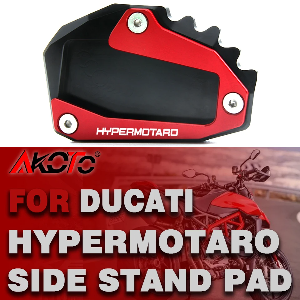 Motorcycle CNC Side Kickstand Kic Stand Extension Plate Pad For DUCATI Hyperstrada 821 939 & Hypermotard 821 /SP 821 /796/939
Motorcycle CNC Side Kickstand Kic Stand Extension Plate Pad For DUCATI Hyperstrada 821 939 & Hypermotard 821 /SP 821 /796/939