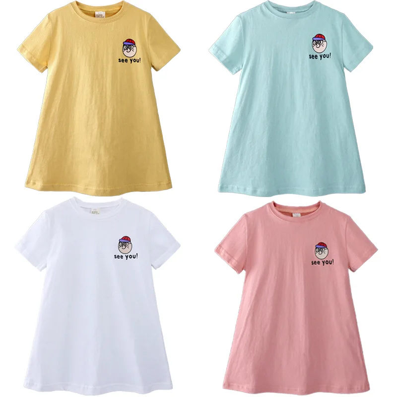 Baby Kids 1-5Y Summer Dresses For Girls Casual Dress Girl Short Sleeve Usual Wear Girls Dress Children Clothing
Baby Kids 1-5Y Summer Dresses For Girls Casual Dress Girl Short Sleeve Usual Wear Girls Dress Children Clothing