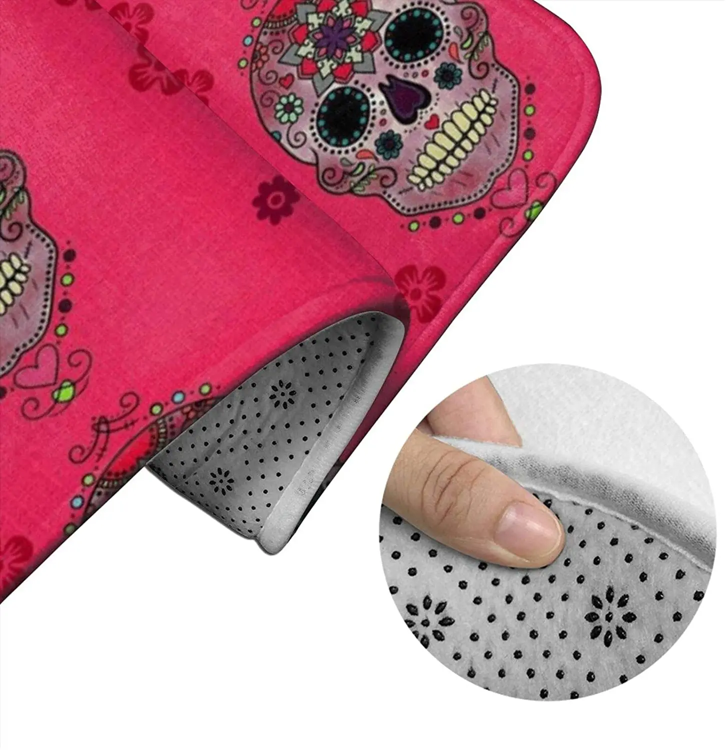 Sugar Skull Pink Bathroom Mat Sets 3 Piece Set Rugs Memory Foam Mat Set Toilet Seat Cover Bath Mat Lid cover
Sugar Skull Pink Bathroom Mat Sets 3 Piece Set Rugs Memory Foam Mat Set Toilet Seat Cover Bath Mat Lid cover