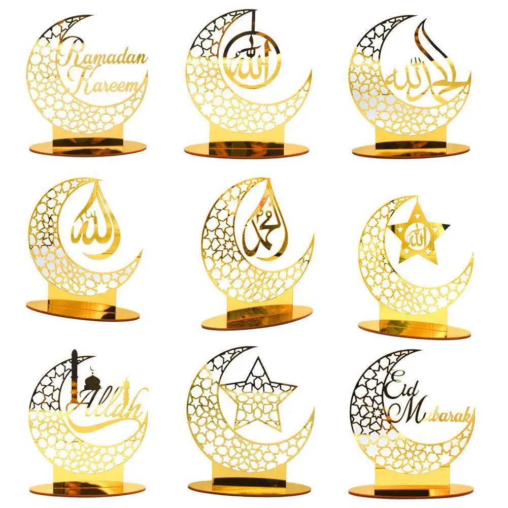 Eid Mubarak акриловое украшение для дома аксессуары для мусульманвечерние Eid Al Adha подарки Рамадан Kareem 
Eid Mubarak акриловое украшение для дома аксессуары для мусульманвечерние Eid Al Adha подарки Рамадан Kareem