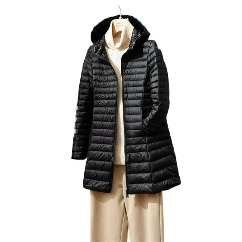 Winter Thin Down Jackets Women Casual Loose Solid Hooded Down Coats Woman Simple Classic Outwear Female Fashion Clothing
Winter Thin Down Jackets Women Casual Loose Solid Hooded Down Coats Woman Simple Classic Outwear Female Fashion Clothing
