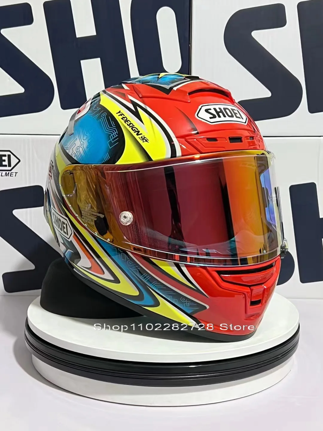 SHOEI X14 Helmet X-Fourteen R1 60th Anniversary Edition Red Kato Helmet Full Face Racing Motorcycle Helmet Casco De Motocicleta
SHOEI X14 Helmet X-Fourteen R1 60th Anniversary Edition Red Kato Helmet Full Face Racing Motorcycle Helmet Casco De Motocicleta