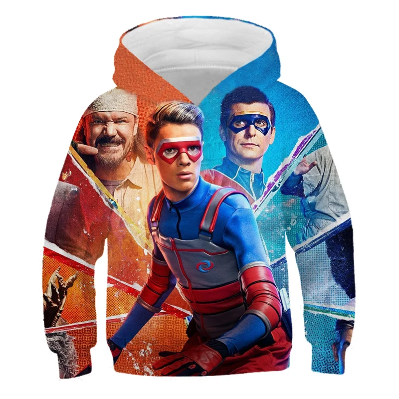 Boys' and Girls' Hooded Sweatshirts, Henry Tangier 3D Printed Long Sleeved Clothes, Cartoon Funny Cover from 4 to 14 Years Old
Boys' and Girls' Hooded Sweatshirts, Henry Tangier 3D Printed Long Sleeved Clothes, Cartoon Funny Cover from 4 to 14 Years Old