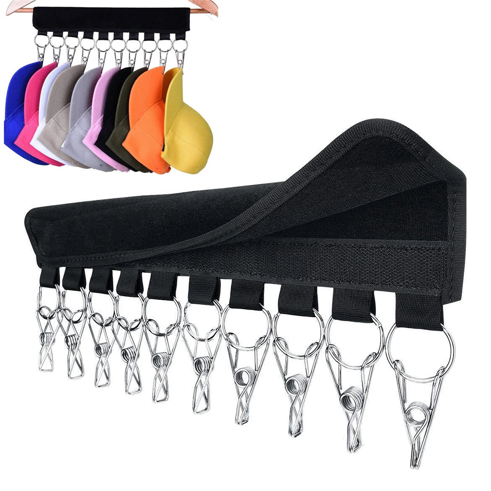 Fabric Storage Hanger Multifunctional Cap Holder Hat Hooks For Sock Clothes Towel Storage Rack Holder Hook Household Accessories
Fabric Storage Hanger Multifunctional Cap Holder Hat Hooks For Sock Clothes Towel Storage Rack Holder Hook Household Accessories
