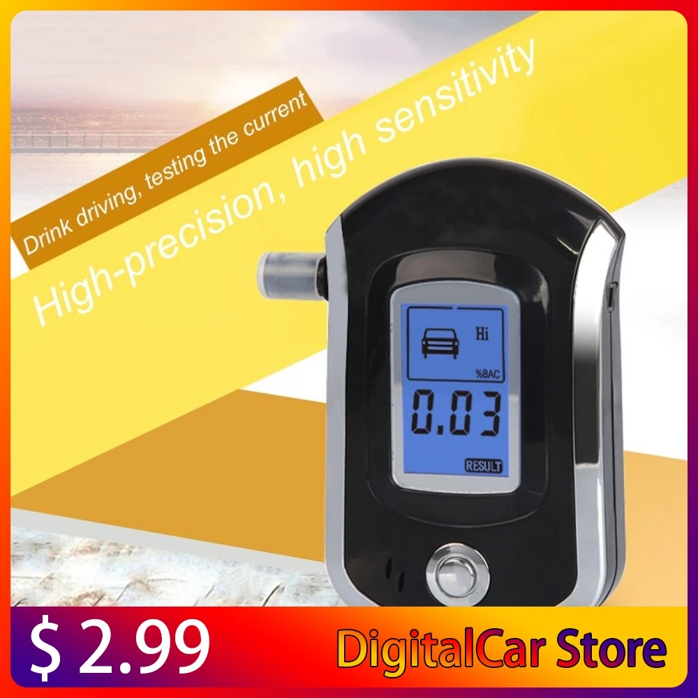2018 Professional Alcohol Tester LCD Screen Display Digital Alcohol Detector High Sensitivity Car-Styling hot
2018 Professional Alcohol Tester LCD Screen Display Digital Alcohol Detector High Sensitivity Car-Styling hot