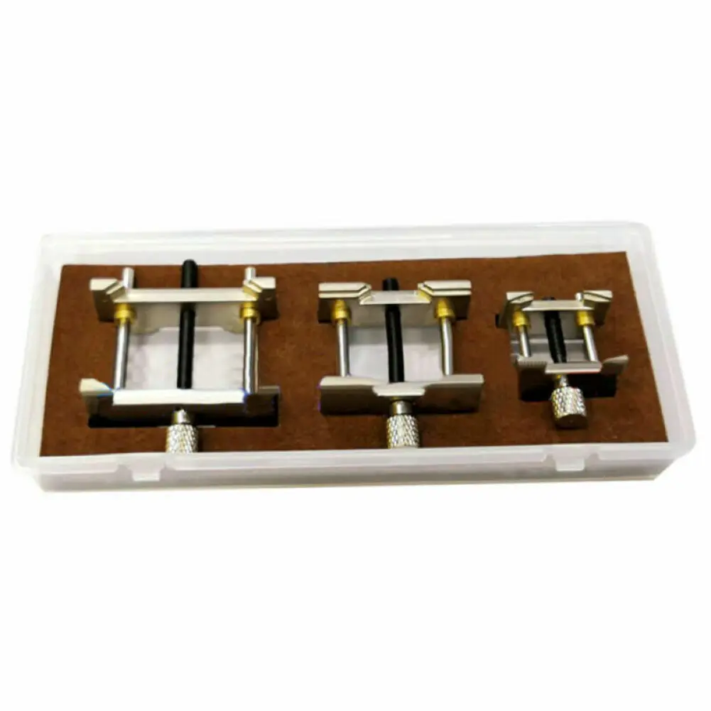 3Pcs/Set Watch Accessories Repair Parts Tools Metal Watch Movement Case Holder Bracket For Watchmaker Movement Holder Fixed Base
3Pcs/Set Watch Accessories Repair Parts Tools Metal Watch Movement Case Holder Bracket For Watchmaker Movement Holder Fixed Base