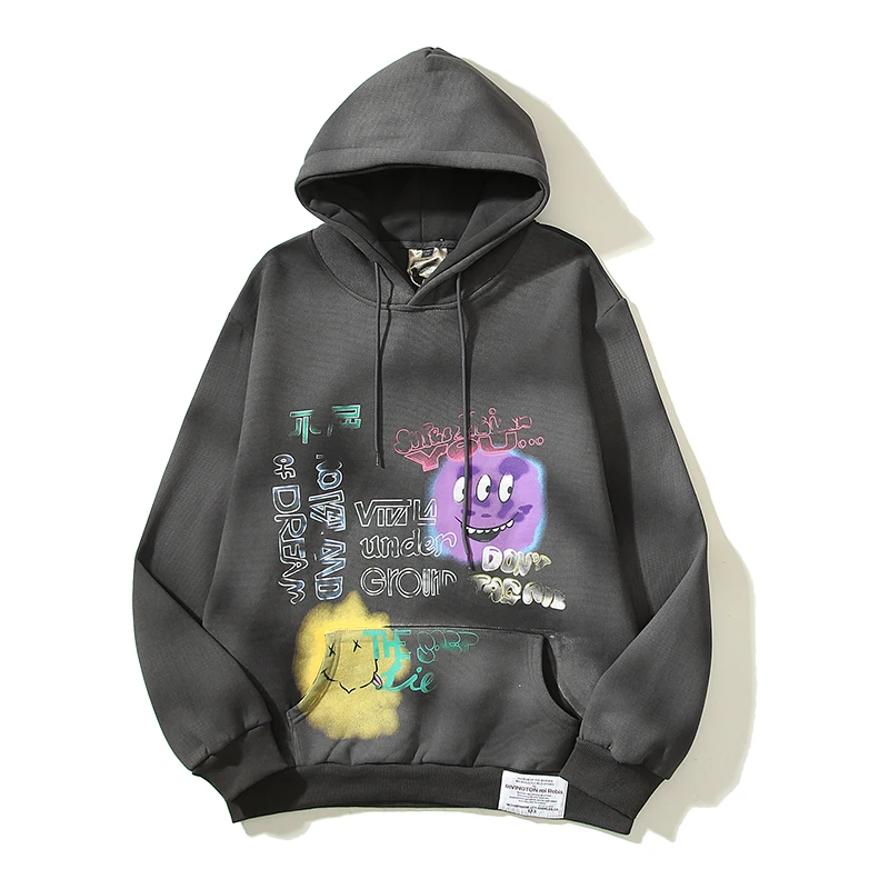 Harajuku Smiling Face Retro Mud Print Graffiti Fleece Hooded Hoodies Unisex Pullover Stranger Things Oversized Casual Sweatshirt
Harajuku Smiling Face Retro Mud Print Graffiti Fleece Hooded Hoodies Unisex Pullover Stranger Things Oversized Casual Sweatshirt