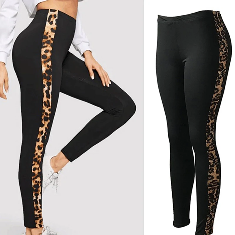 2022 Summer HOT Women's Leggings Leopard Side Striped Skinny Stretchy Ankle Length Leggings Running Cycling Spots Lenggings
2022 Summer HOT Women's Leggings Leopard Side Striped Skinny Stretchy Ankle Length Leggings Running Cycling Spots Lenggings