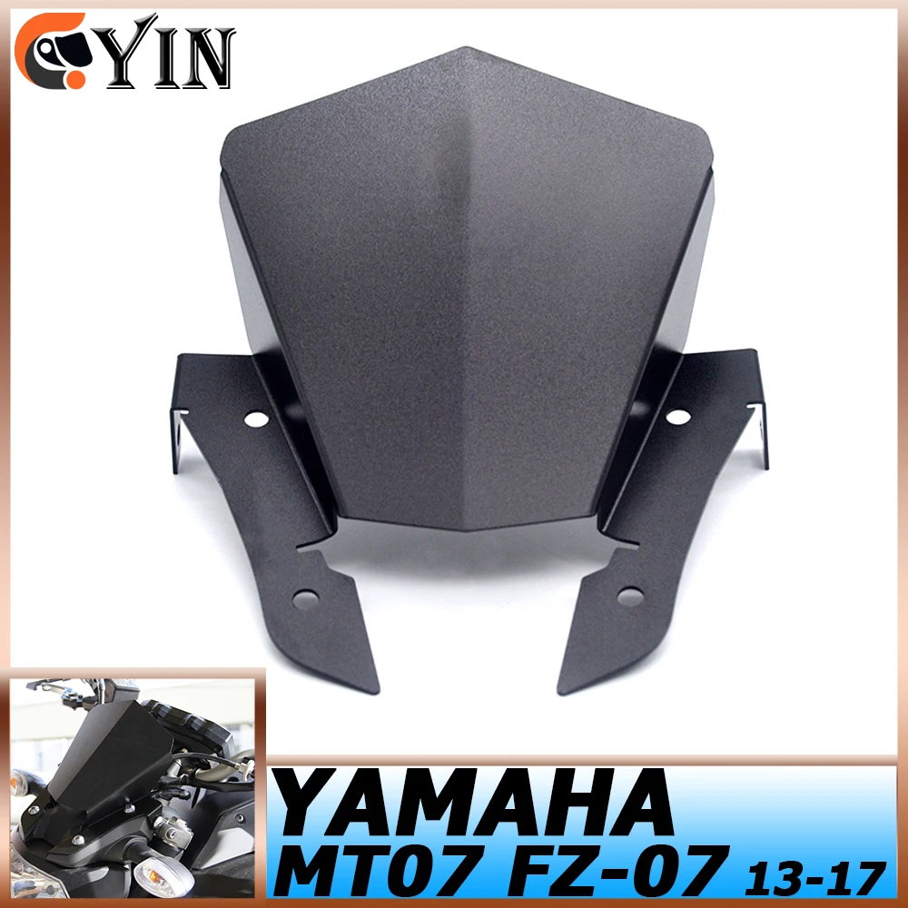 Motorcycle accessories Windshield High Quality Aluminium Alloy WindScreen Visor Viser For MT-07 MT07 2013 2014 2015 mt07 13-15
Motorcycle accessories Windshield High Quality Aluminium Alloy WindScreen Visor Viser For MT-07 MT07 2013 2014 2015 mt07 13-15