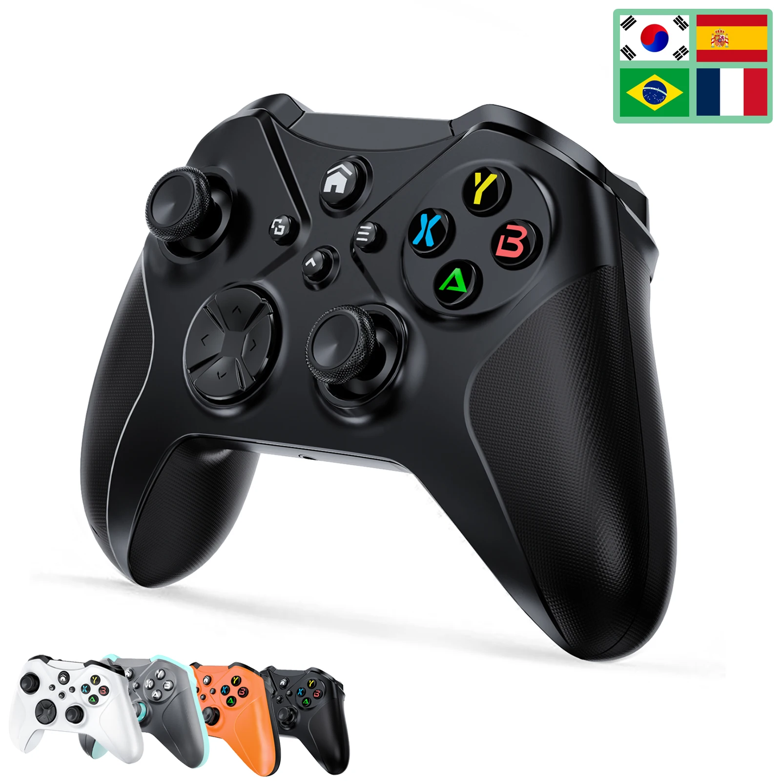 Bonadget Wireless Gamepad for Xbox One Series X/S/PC/IOS/Android/Steam, 6 Axis Gyro with Turbo Function, Game Controller
Bonadget Wireless Gamepad for Xbox One Series X/S/PC/IOS/Android/Steam, 6 Axis Gyro with Turbo Function, Game Controller
