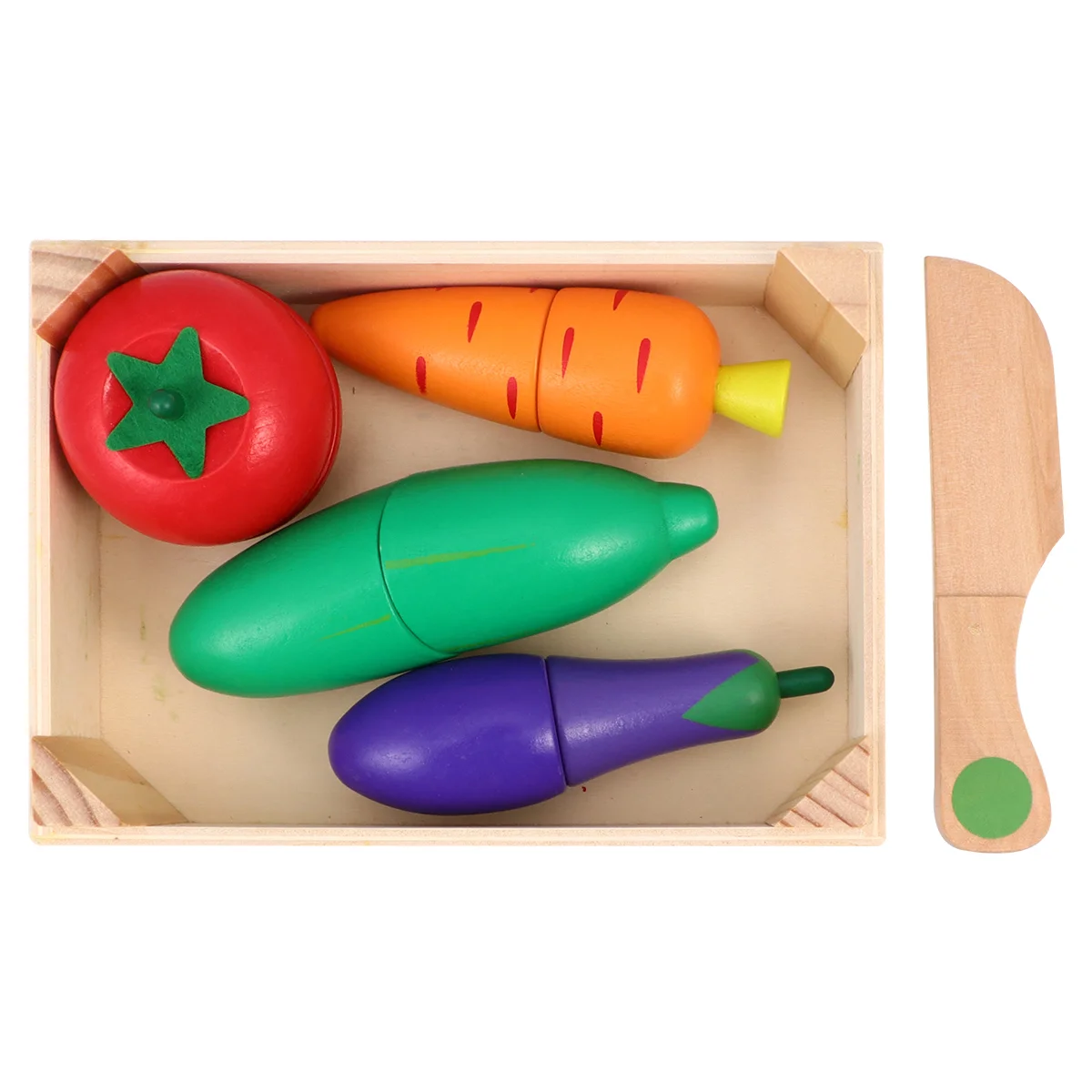 1 Set of Magnetic Chopping Toys Simulation Vegetable Props DIY Cutting Toys Educational Supplies for Baby A
1 Set of Magnetic Chopping Toys Simulation Vegetable Props DIY Cutting Toys Educational Supplies for Baby A