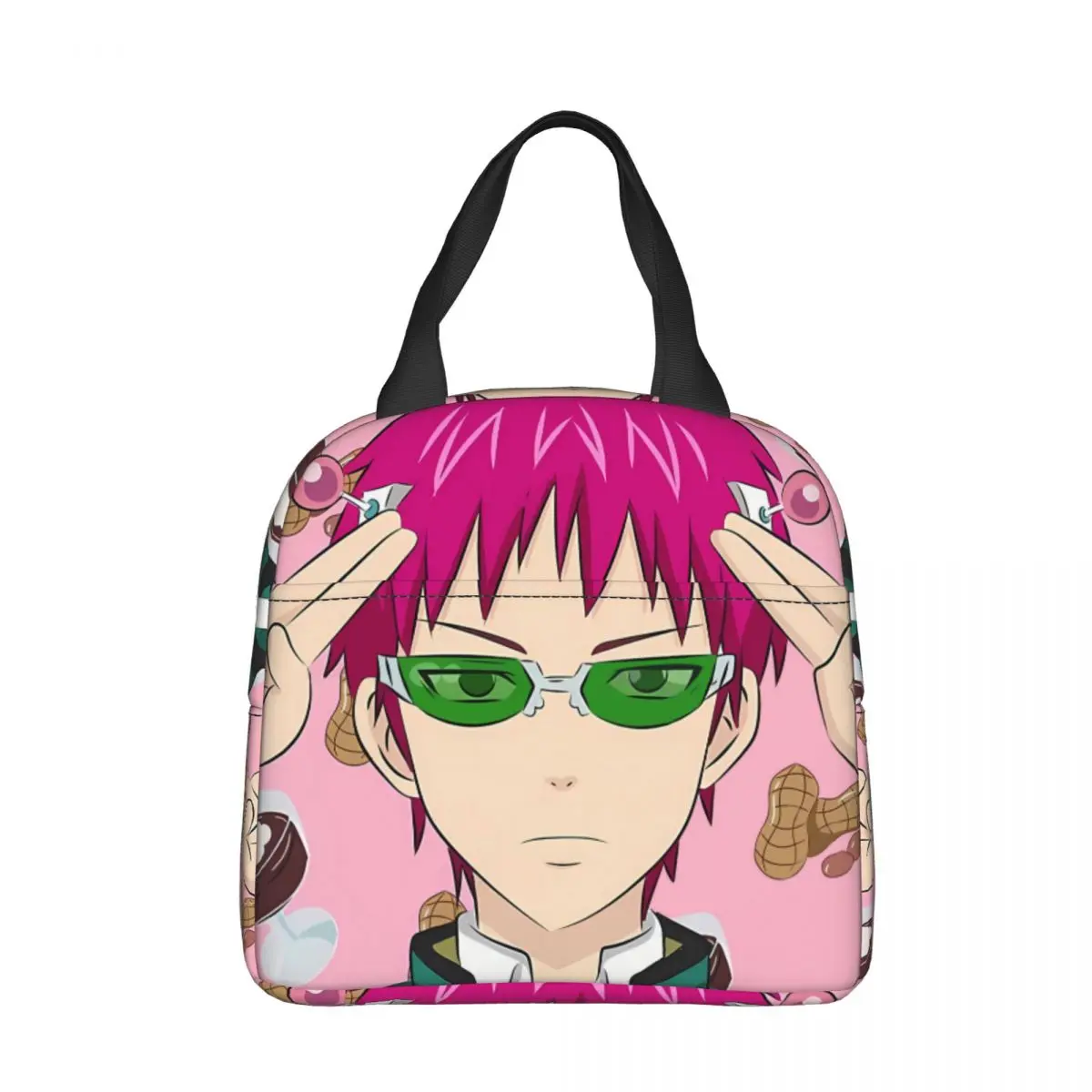Портативная сумка для ланча Anya, тяжелая жизнь Saiki K, дизайнерские сумки для хранения пищевых продуктов для пикника
Портативная сумка для ланча Anya, тяжелая жизнь Saiki K, дизайнерские сумки для хранения пищевых продуктов для пикника