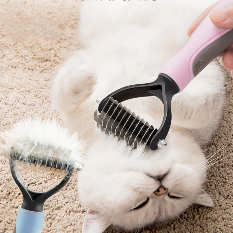 Pet grooming tools depilation comb for dog and cat depilation trim hair rake comb tool for tangled long hair roll pet
Pet grooming tools depilation comb for dog and cat depilation trim hair rake comb tool for tangled long hair roll pet