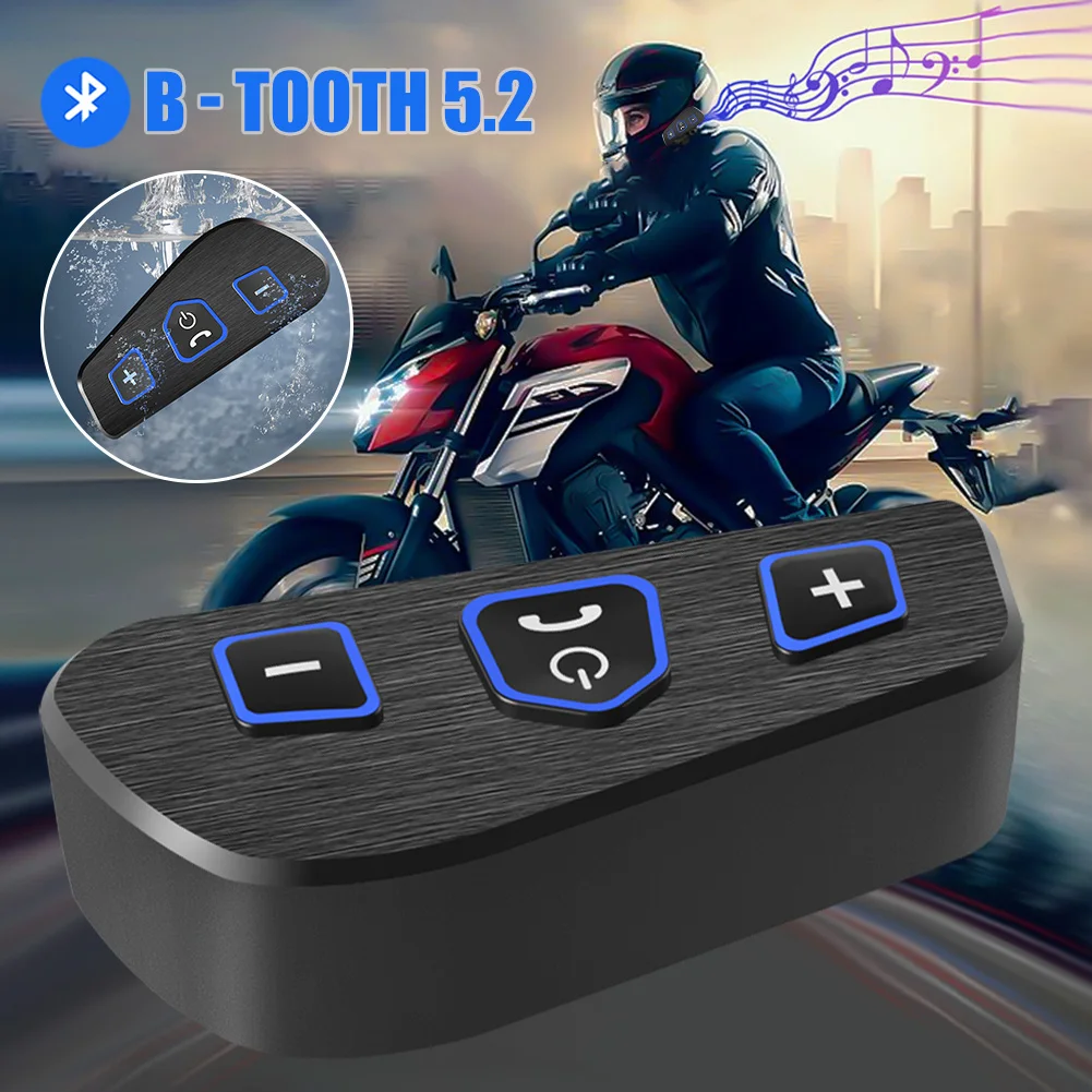 Motorcycle BT5.2 Helmet Headset Wireless Headphone Hands-free Call Noise-Reduction Mic Waterproof Anti-interference Earphone
Motorcycle BT5.2 Helmet Headset Wireless Headphone Hands-free Call Noise-Reduction Mic Waterproof Anti-interference Earphone