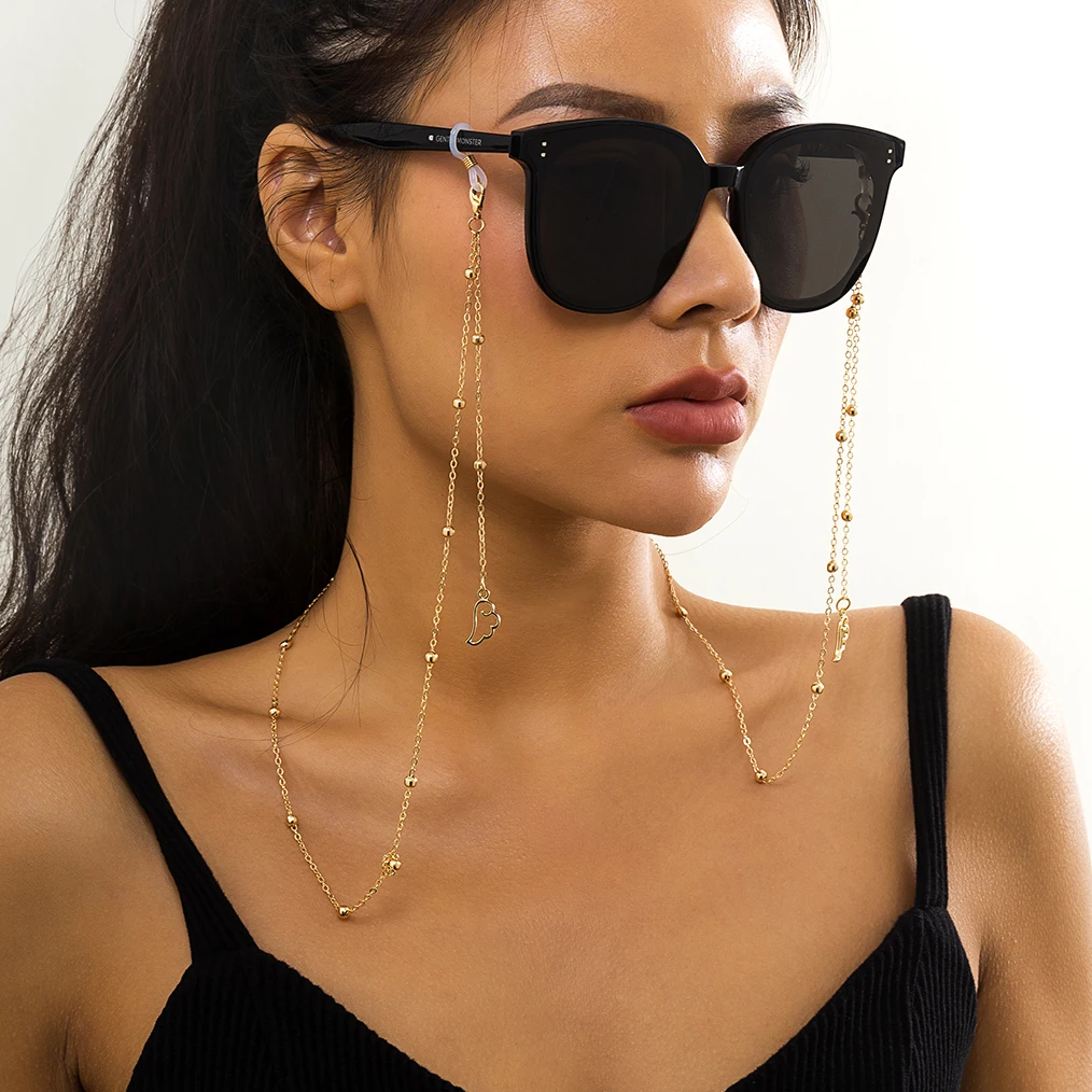 Simple Angel Wings Eyeglasses Glasses Chain for Women Retro Metal Sunglasses Lanyards Eyewear Cord Holder Neck Strap Jewelry New
Simple Angel Wings Eyeglasses Glasses Chain for Women Retro Metal Sunglasses Lanyards Eyewear Cord Holder Neck Strap Jewelry New