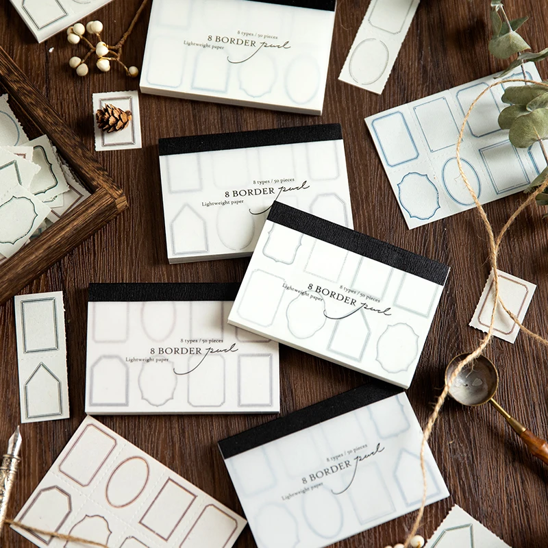 50 Pcs Light Retro Note Book Mikawa Series Handbook DIY Collage Decorative Material Diary Student Stationery Office Accessories
50 Pcs Light Retro Note Book Mikawa Series Handbook DIY Collage Decorative Material Diary Student Stationery Office Accessories