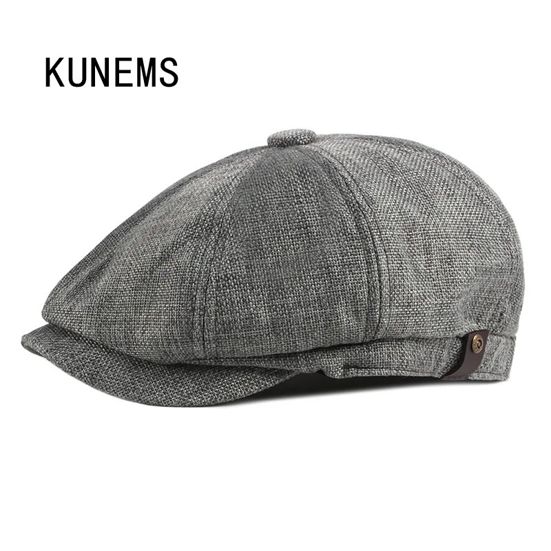 Fashion Berets Hat for Mens Cap Retro Dad Hats Boinas Summer Breathable Sun Cap Designer Octagonal Hats Peaky Blinders
Fashion Berets Hat for Mens Cap Retro Dad Hats Boinas Summer Breathable Sun Cap Designer Octagonal Hats Peaky Blinders