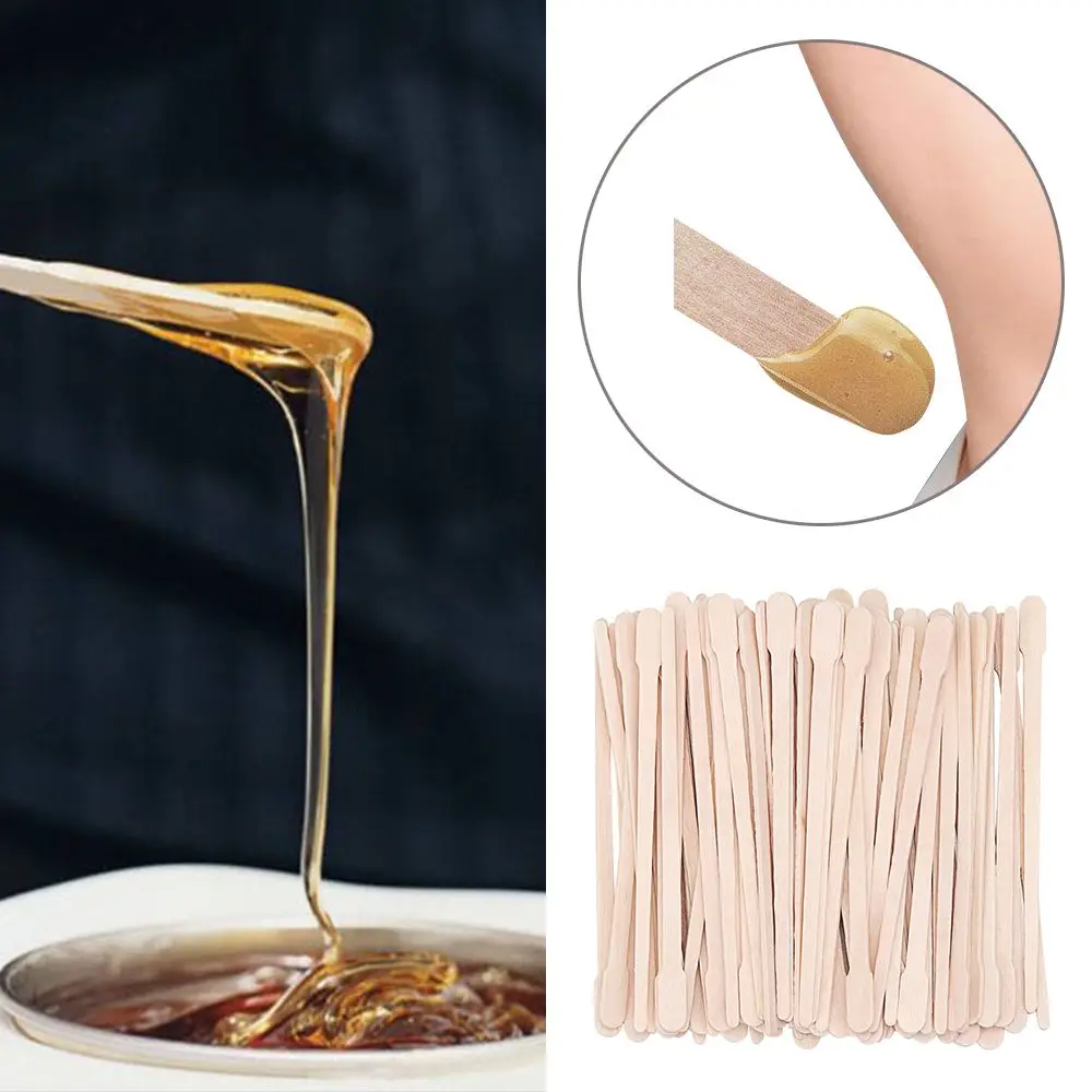 Disposable Wooden Waxing Stick Wax bean Wiping wax tool Disposable Hair Removal Beauty bar Body beauty
Disposable Wooden Waxing Stick Wax bean Wiping wax tool Disposable Hair Removal Beauty bar Body beauty