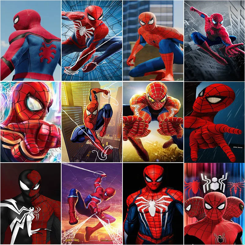 5D DIY Diamond Painting Disney Marvel Spiderman Hero Avengers Diamond Embroidery Mosaic Rhinestone Home Art Decoration Gift
5D DIY Diamond Painting Disney Marvel Spiderman Hero Avengers Diamond Embroidery Mosaic Rhinestone Home Art Decoration Gift