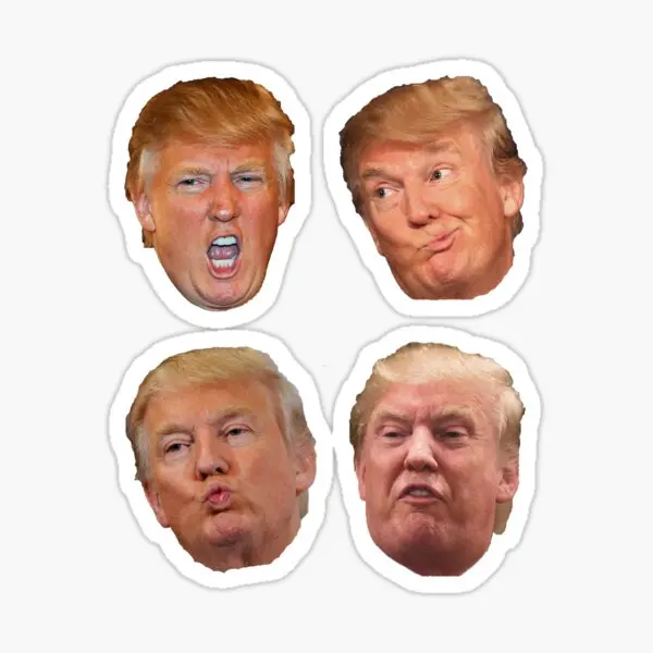 4 Pack Stickers Trump Heads 5PCS Stickers for Cute Anime Car Wall Room Decor Print Window Luggage Home Kid Cartoon Stickers
4 Pack Stickers Trump Heads 5PCS Stickers for Cute Anime Car Wall Room Decor Print Window Luggage Home Kid Cartoon Stickers