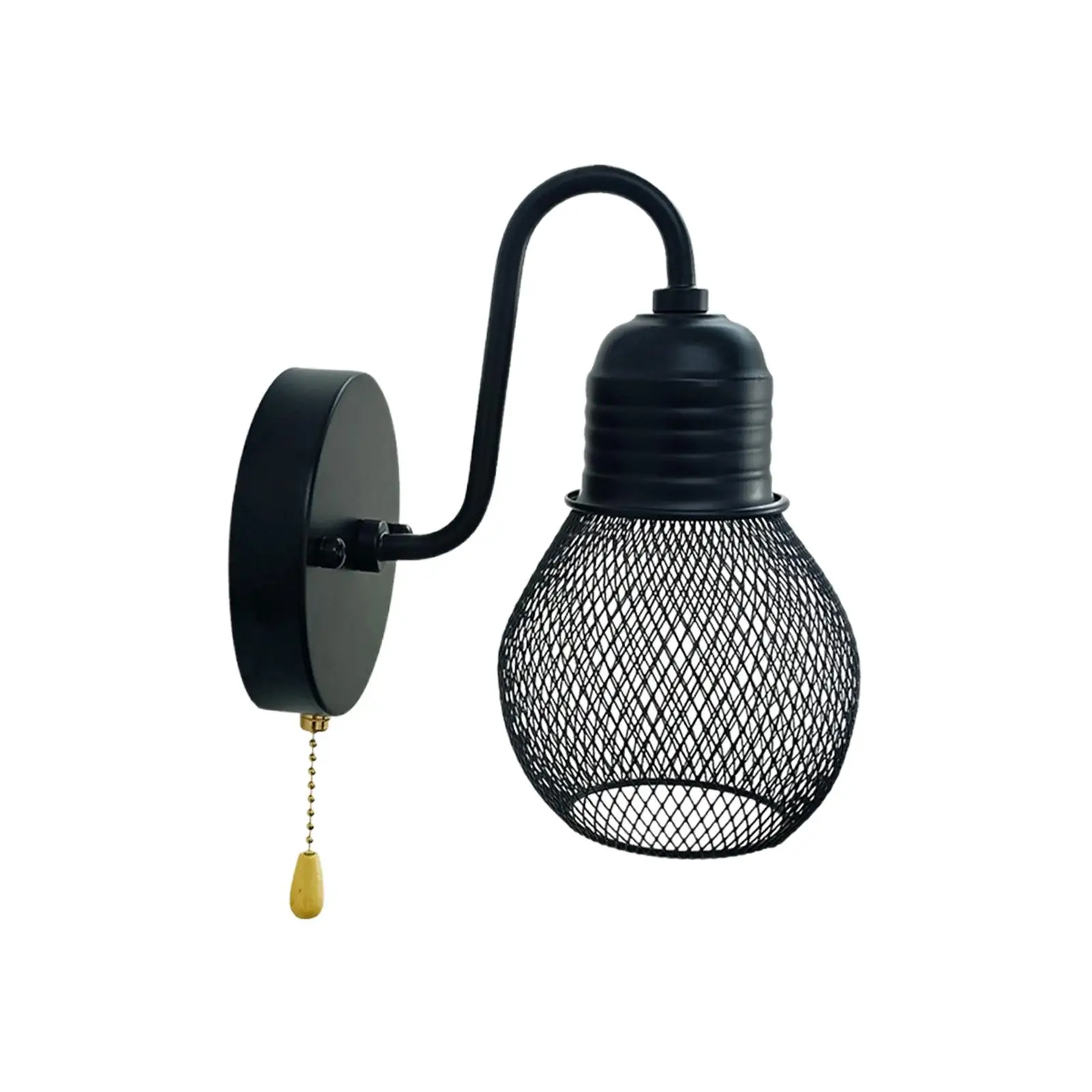 Black Industrial Wall Sconce Farmhouse Wall Light with Pull Chain Switch Vintage Style Downlight for Bedside Barn Bedroom Loft
Black Industrial Wall Sconce Farmhouse Wall Light with Pull Chain Switch Vintage Style Downlight for Bedside Barn Bedroom Loft