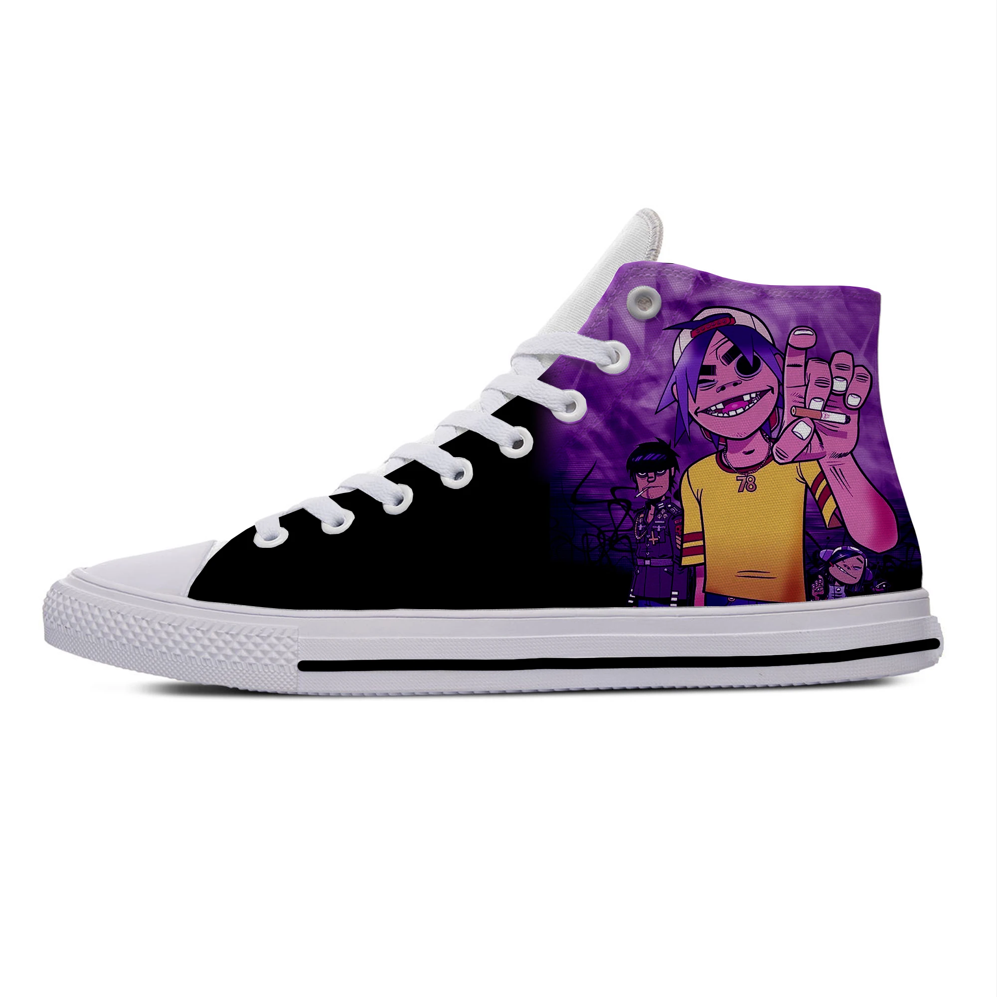 Кроссовки Gorillaz в стиле рок-группы чакхан, туфли-лапши, Murdoc Russel, повседневные тканевые туфли с высоким верхом, легкие дышащие кроссовки с 3D-пр...
Кроссовки Gorillaz в стиле рок-группы чакхан, туфли-лапши, Murdoc Russel, повседневные тканевые туфли с высоким верхом, легкие дышащие кроссовки с 3D-пр...