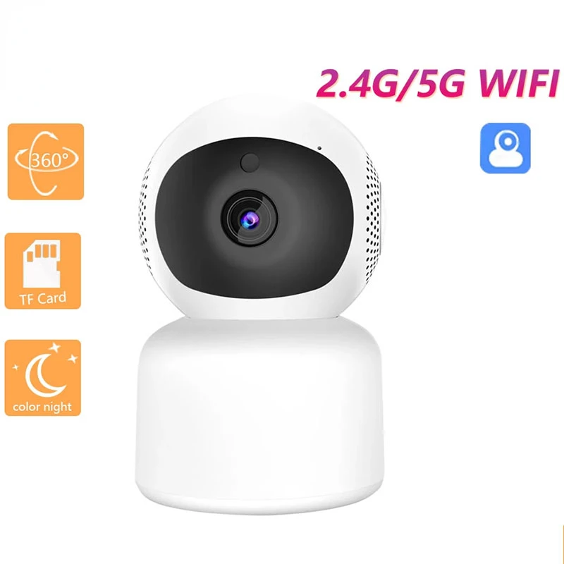 2.4G/5G Security Protection Surveillance Cameras Wireless Home Camera For WIFI House 1080P Indoor Baby Monitor Al Auto Tracking
2.4G/5G Security Protection Surveillance Cameras Wireless Home Camera For WIFI House 1080P Indoor Baby Monitor Al Auto Tracking