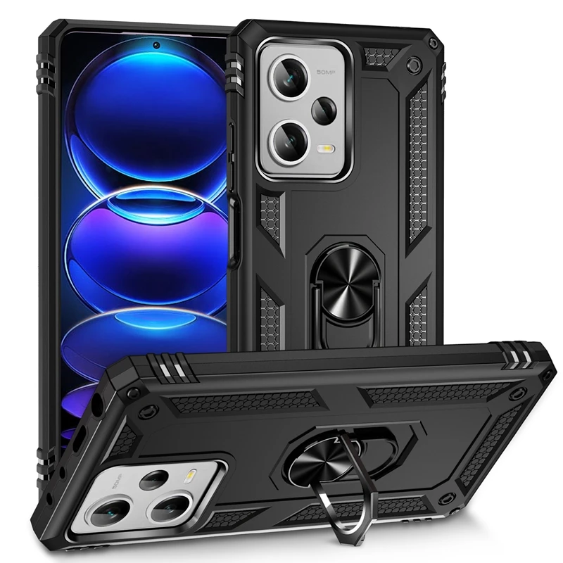 Shockproof Armor Metal Ring Bracket Case For Xiaomi Mi 13 12T Pro 12 Lite 12X Redmi Note 12 Pro Plus Magnetic Stand Holder Cover
Shockproof Armor Metal Ring Bracket Case For Xiaomi Mi 13 12T Pro 12 Lite 12X Redmi Note 12 Pro Plus Magnetic Stand Holder Cover