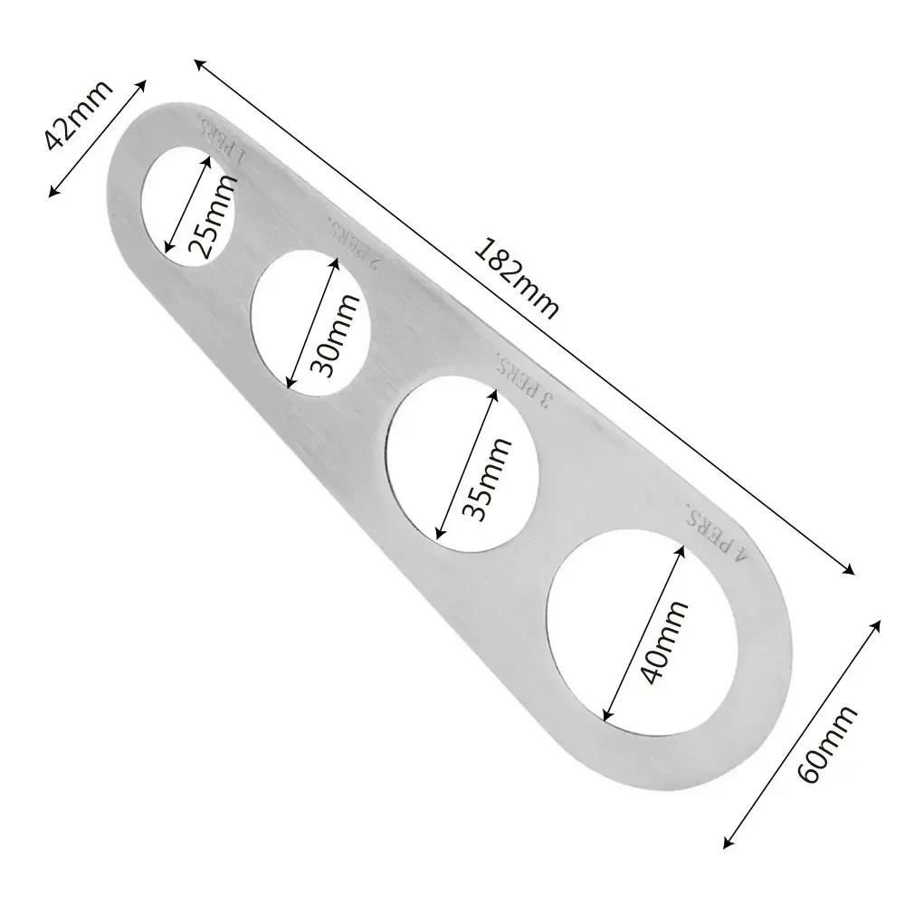 Измеритель спагетти MOONBIFFY из нержавеющей стали 
Измеритель спагетти MOONBIFFY из нержавеющей стали