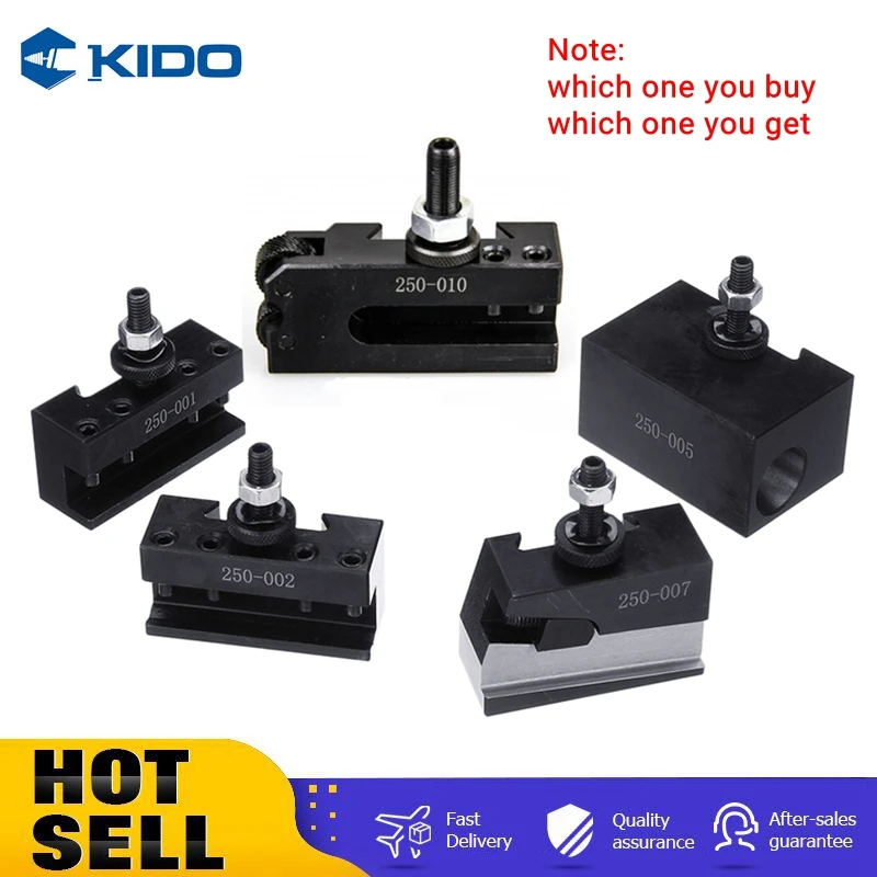 250-001/250-002/250-004/250-007/250-010 Wedge GIB Type Quick Change Toolpost Tool Holder for Lathe Tools
250-001/250-002/250-004/250-007/250-010 Wedge GIB Type Quick Change Toolpost Tool Holder for Lathe Tools