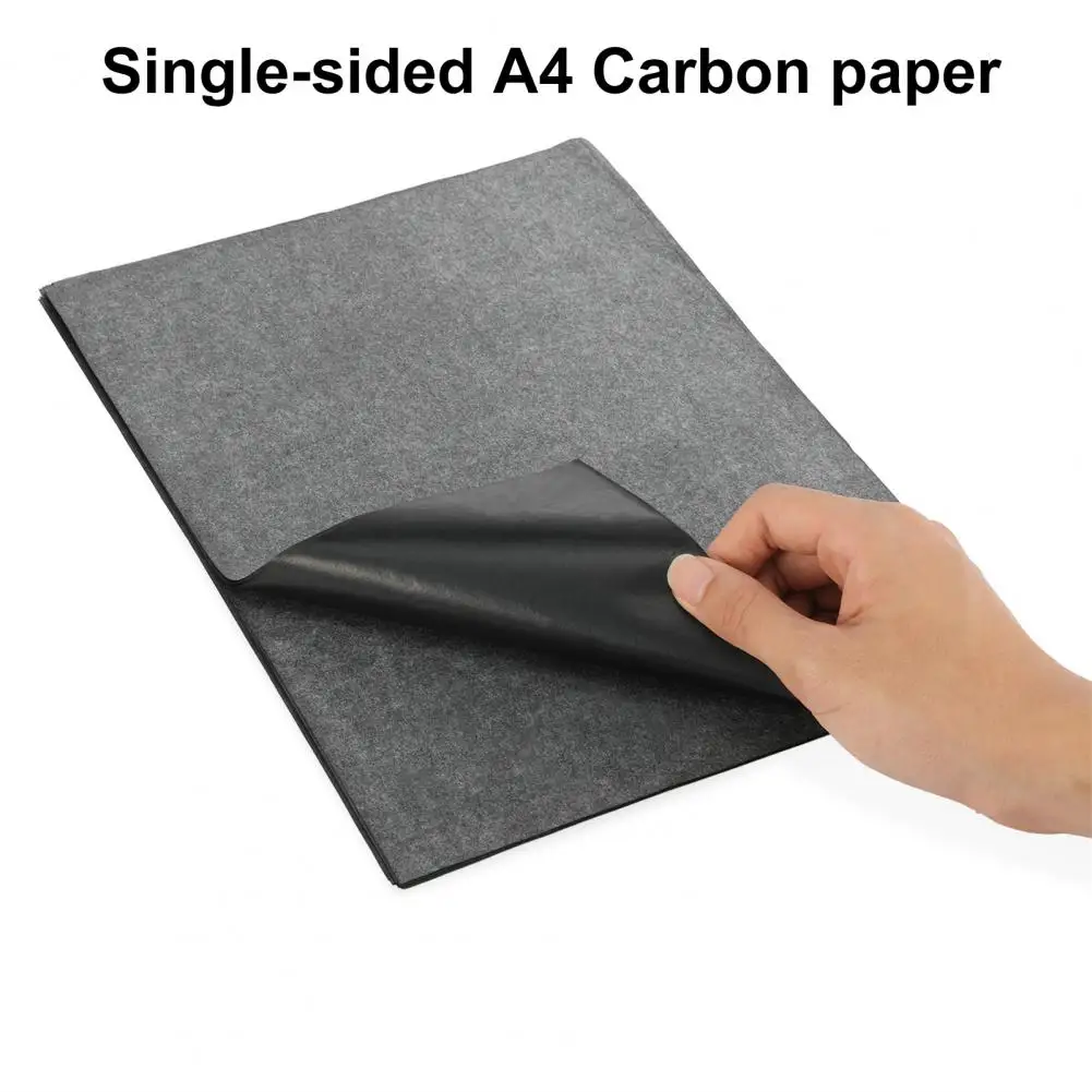 

Copier Transfer Sheets Carbon Single-sided Paper Copy Graphite Tracing Stencil Paper Transfer Painting Office For 100 Clear