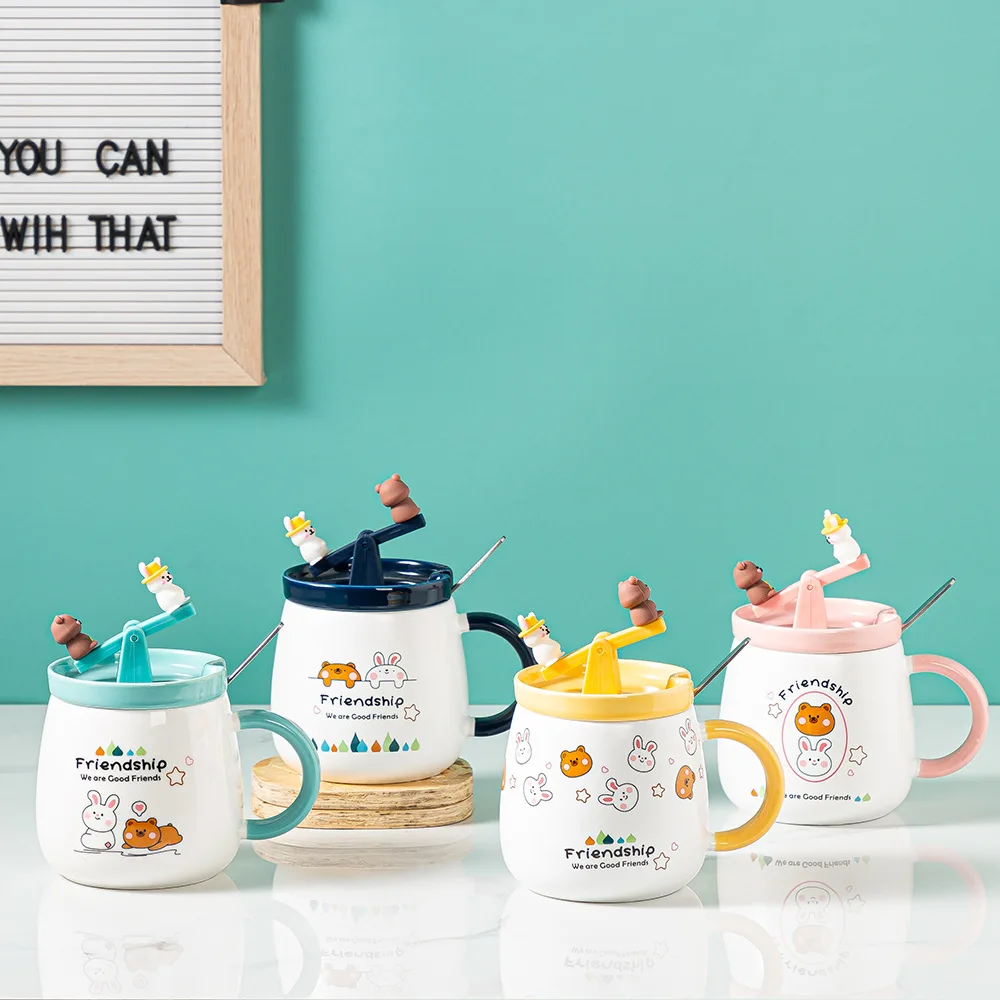 Ceramic Seesaw Cute Cartoon Mug Coffee Cups and Mugs Mug for Tea Cup Funny Drinkware Kitchen Dining Bar Home Garden 
Ceramic Seesaw Cute Cartoon Mug Coffee Cups and Mugs Mug for Tea Cup Funny Drinkware Kitchen Dining Bar Home Garden