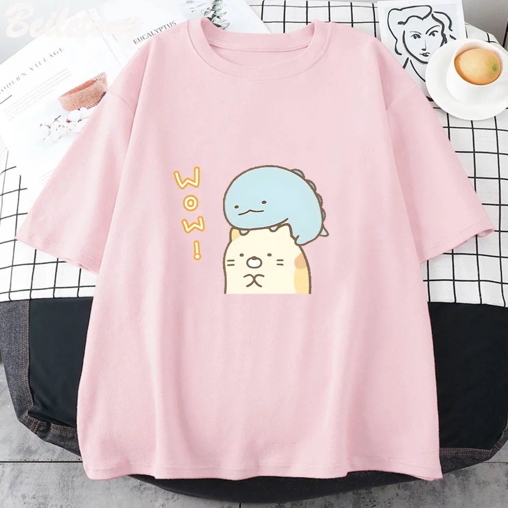 Sumikko Gurashi Kawaii Woman's T Shirt Unisex Cotton Casual T-shirt Summer O-neck Short Sleeve Streetwear Fashion Dropshipp
Sumikko Gurashi Kawaii Woman's T Shirt Unisex Cotton Casual T-shirt Summer O-neck Short Sleeve Streetwear Fashion Dropshipp