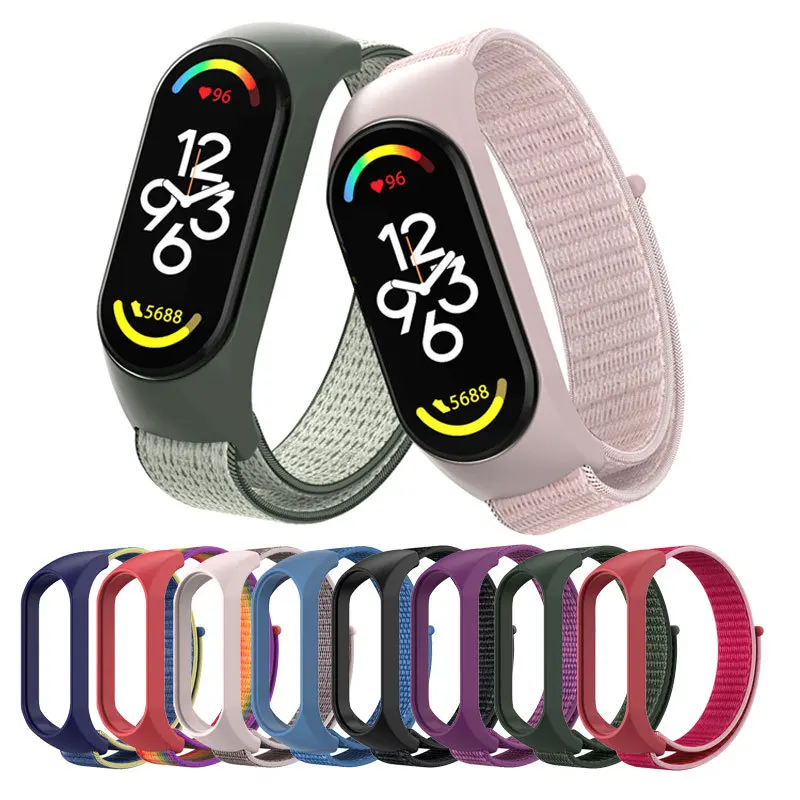 Браслет нейлоновый для Xiaomi Mi Band 7, спортивный треугольный браслет для Mi band 6 5, сменные наручные Смарт-часы
Браслет нейлоновый для Xiaomi Mi Band 7, спортивный треугольный браслет для Mi band 6 5, сменные наручные Смарт-часы
