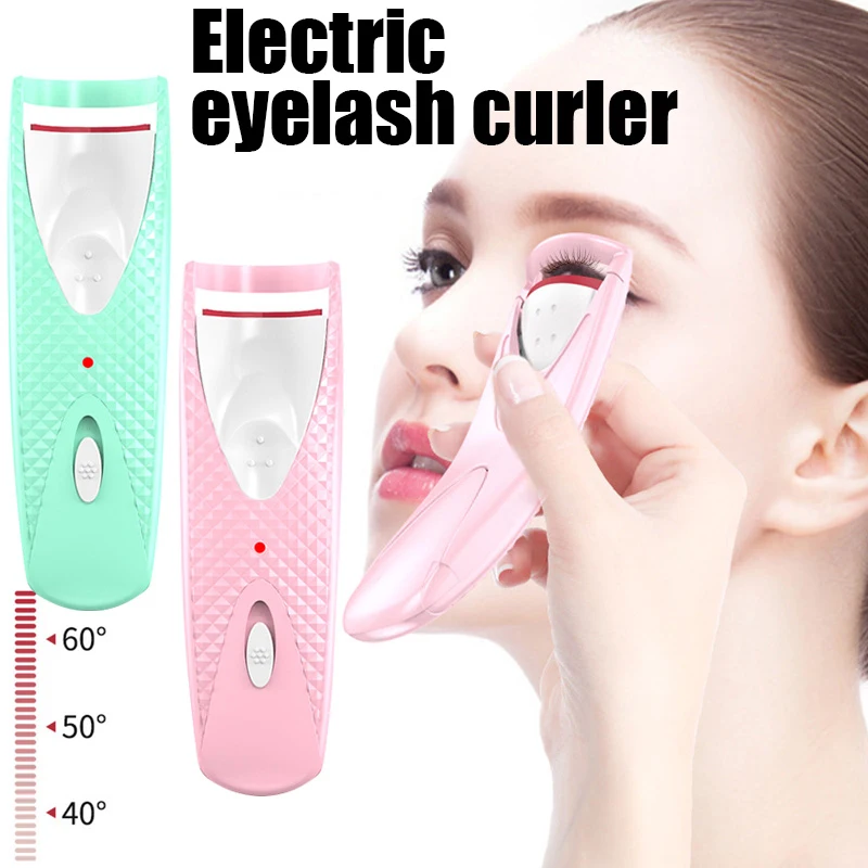New Electric Heated Eyelash Curler Long Lasting Lashes Curling Eyelash Clip Portable Makeup Eye Lashes Curler Tool
New Electric Heated Eyelash Curler Long Lasting Lashes Curling Eyelash Clip Portable Makeup Eye Lashes Curler Tool